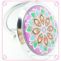 Hot sale CD folding make up mirror,shell color Bei mirror gift